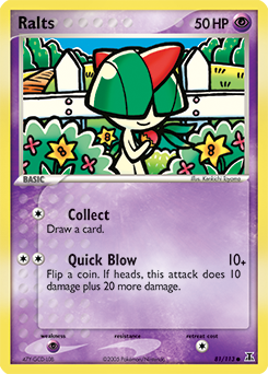 Ralts card art
