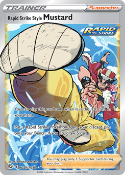 Rapid Strike Style Mustard card art
