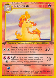 Rapidash card art