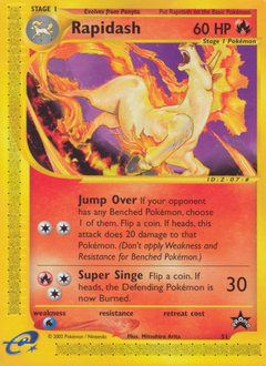 Rapidash card art
