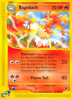 Rapidash card art