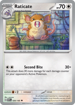 Raticate card art