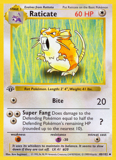Raticate card art