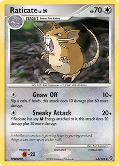 Raticate card art