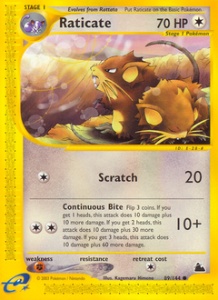 Raticate card art