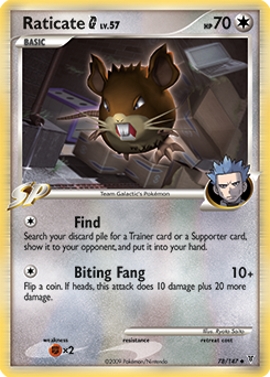 Raticate G card art