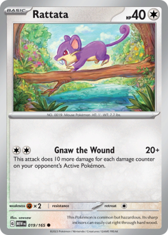 Rattata card art