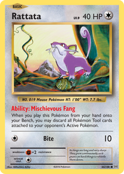 Rattata card art