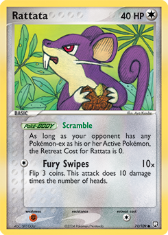 Rattata card art