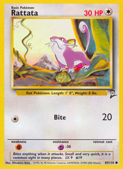 Rattata card art