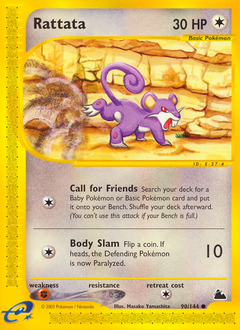 Rattata card art