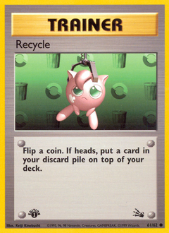 Recycle card art