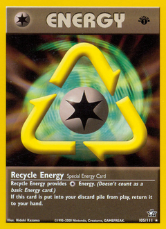 Recycle Energy card art