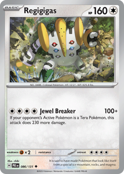 Regigigas card art