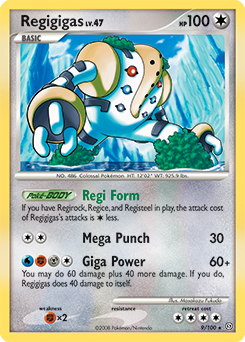 Regigigas card art
