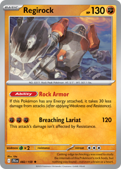 Regirock card art