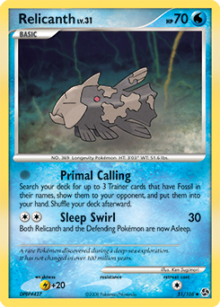 Relicanth card art