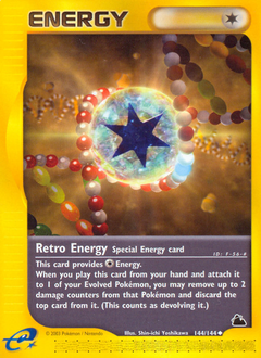 Retro Energy card art