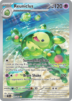 Reuniclus card art