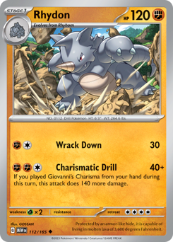 Rhydon card art