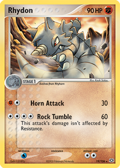 Rhydon card art