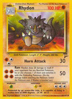 Rhydon card art