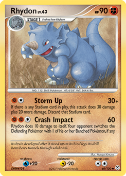 Rhydon card art