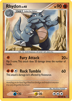 Rhydon card art