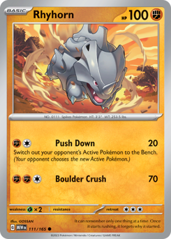 Rhyhorn card art