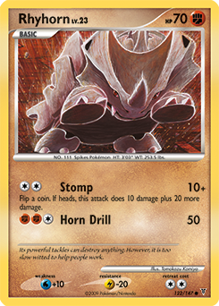 Rhyhorn card art