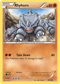 Rhyhorn card art