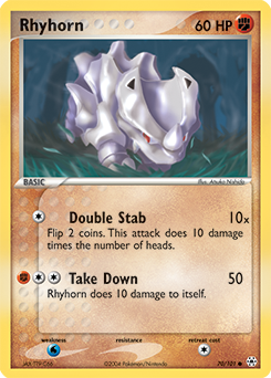 Rhyhorn card art