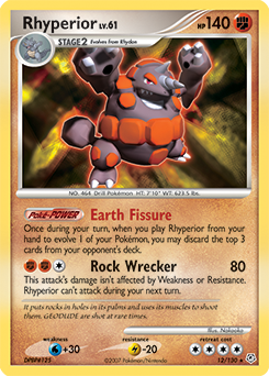 Rhyperior card art