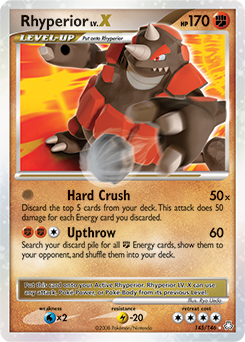 Rhyperior LV.X card art