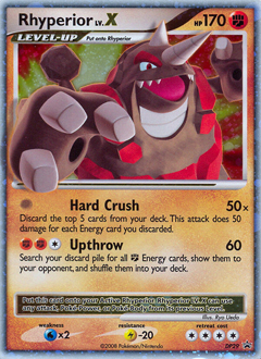 Rhyperior LV.X card art