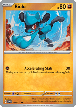 Riolu card art