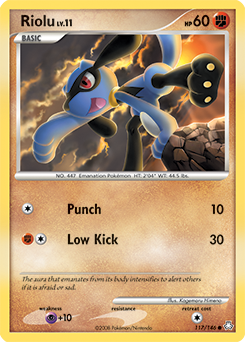 Riolu card art