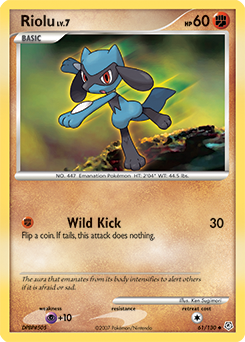 Riolu card art