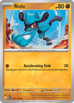 Riolu card art