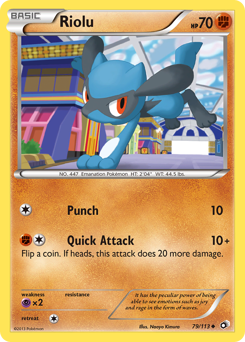 Riolu card art