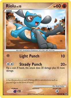 Riolu card art