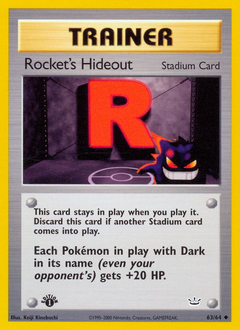 Rocket's Hideout card art