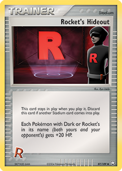 Rocket's Hideout card art