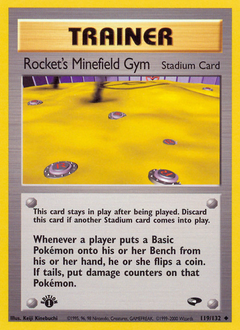 Rocket's Minefield Gym card art