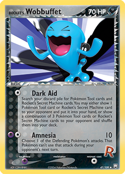 Rocket's Wobbuffet card art
