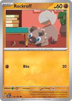 Rockruff card art