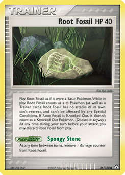 Root Fossil card art