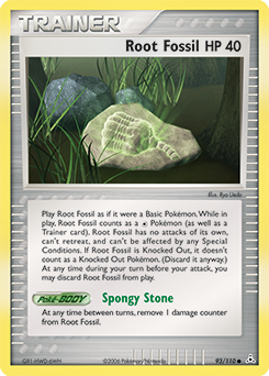 Root Fossil card art