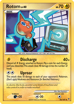 Rotom card art