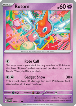 Rotom card art